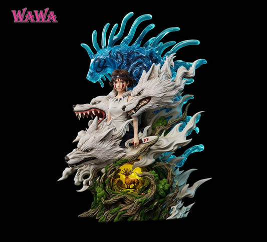 [Pre-Order] WAWA Studio - Statue - Princess Mononoke with LED