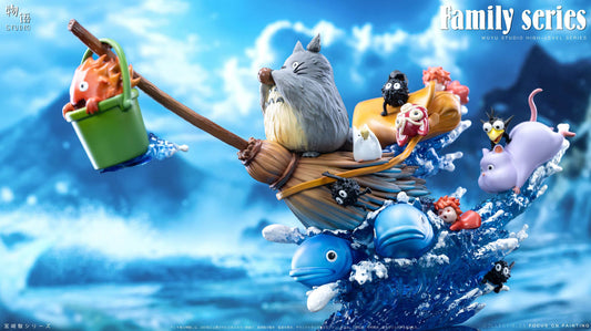 [Pre-Order] Wu Yu Studio - Statue - Magic Broom Cute Creatures Flight Tale Hayao Miyazaki