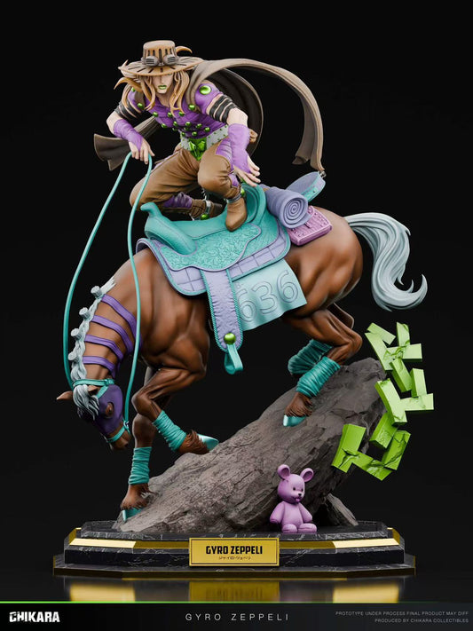 [Pre-Order Closed] CHIKARA Studio - Statue - Gyro Zeppeli JoJo's Bizarre Adventure