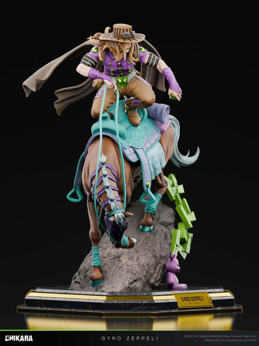 [Pre-Order Closed] CHIKARA Studio - Statue - Gyro Zeppeli JoJo's Bizarre Adventure