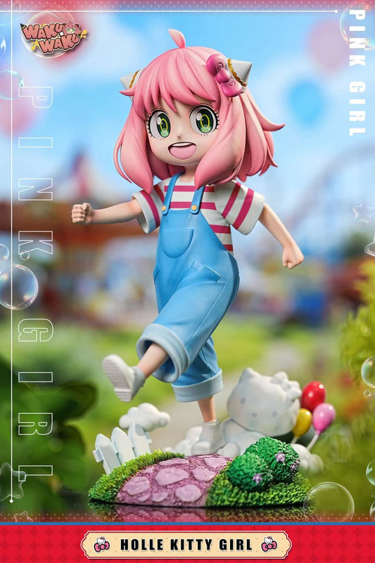 [Pre-Order] WakuWaku Studio - Statue -Anya Forger Holle Kitty Girl Spy x Family