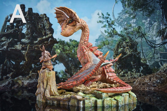 [Pre-Order] Dragon Frontier Studio - Statue - Monster Hunter - Yian Kut-Ku X Blue Yian Kut-Ku