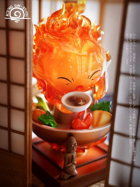 [Pre-Order] Rising Sun Studio (RS Studio) - Statue - Howl's Moving Castle - Hot pot Calcifer with LED