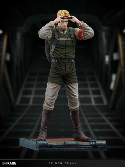 [Pre-Order] CHIKARA Studio - Statue - Reiner Braun Parachute Version Attack on Titan