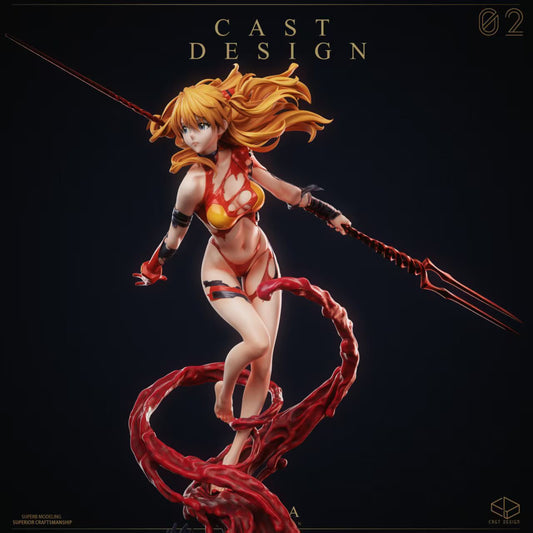 [Pre-Order] Cast Design - Statue - Soryu Asuka Langley Neon Genesis Evangelion