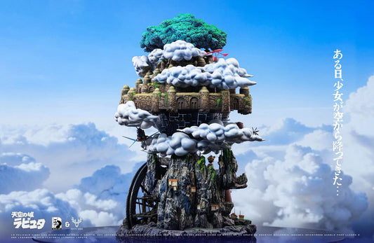 [Pre-Order] Black Ant Studio & White Deer Studio - Statue - Castle in the Sky - Castle in the Sky