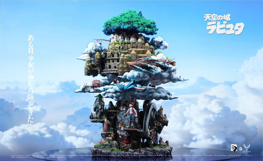 [Pre-Order] Black Ant Studio & White Deer Studio - Statue - Castle in the Sky - Castle in the Sky