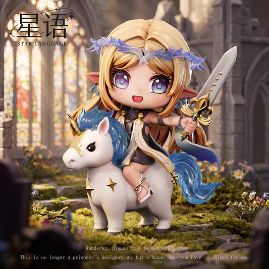 [Pre-Order] Star Language Studio - Statue - Cartethyia Knight Chibi Figure Wuthering Waves