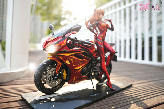 [Pre-Order Closed] Aetheria Studio & SX Studio - Statue - Asuka Langley Sohryu Motorcycle Girl Neon Genesis Evangelion