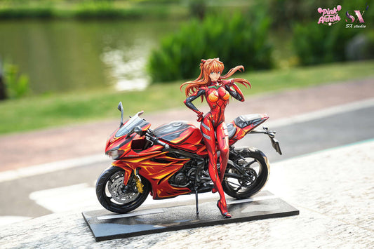 [Pre-Order Closed] Aetheria Studio & SX Studio - Statue - Asuka Langley Sohryu Motorcycle Girl Neon Genesis Evangelion