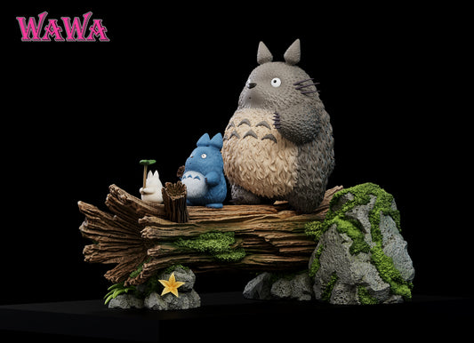 [Pre-Order] WAWA Studio - Statue - Totoro X Smaller Totoros My Neighbor Totoro
