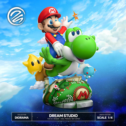 [Pre-Order] Dream Studio - Statue - Mario X Yoshi Super Mario Galaxy 2