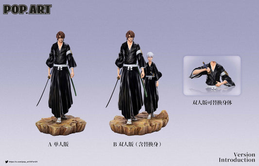 [Pre-Order] POP.ART Studio - Statue - Sosuke Aizen & Ichimaru Gin Bleach