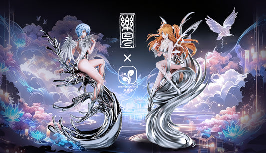 [Pre-Order] Le Jian Studio X Meng Ya Xiang Studio - Statue - Asuka Langley Sohryu X Rei Ayanami Neon Genesis Evangelion