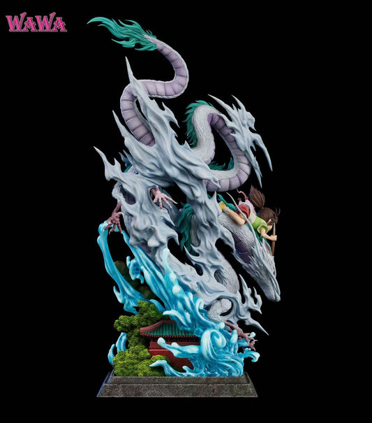 [Pre-Order] WAWA Studio - Statue - Chihiro Ogino X Haku Spirited Away