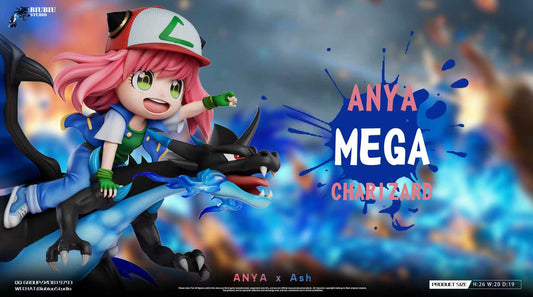 [Pre-Order] Biubiu Studio - Statue - Anya Pokémon Trainer Series #01 Anya Riding Mega Charizard X Spy x Family
