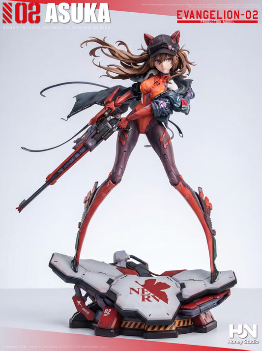 [Pre-Order] Honey Studio - Statue - Asuka Langley Sohryu Street Combat Suit Neon Genesis Evangelion