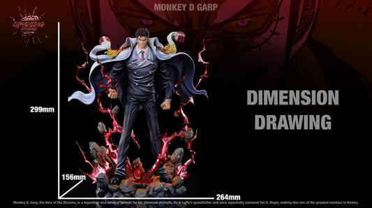 [Pre-Order] Opening Studio - Statue - Young Garp One Piece
