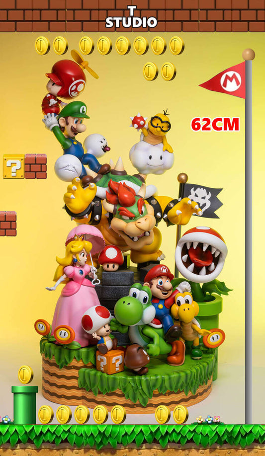 [Pre-Order] T Studio - Statue - Super Mario Family Reissue Super Mario
