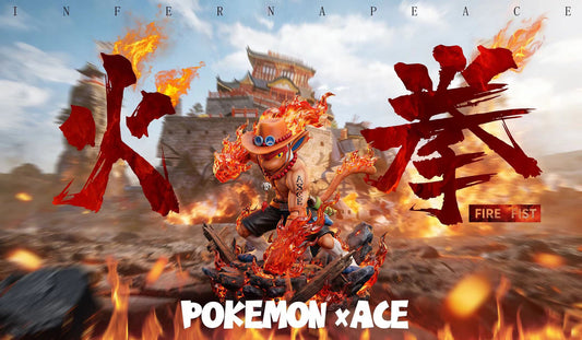 [Pre-Order] Huan Shou Zao Wu Ju Studio - Statue - Infernape Cosplay Ace X Machamp Cosplay Edward Pokémon