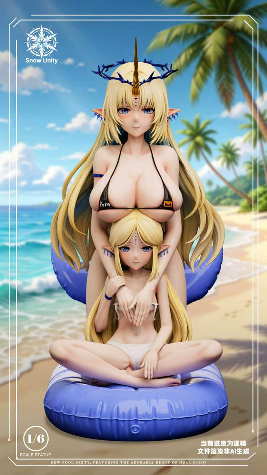 [Pre-Order] Snow unity Studio - Statue - Cartethyia Pool party Wuthering Waves