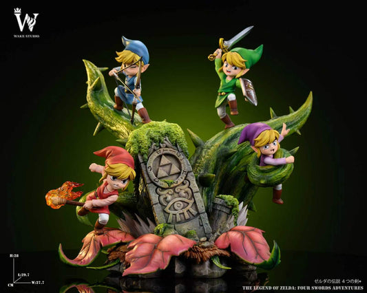 [Pre-Order] Wake Studio - Statue - Link Four Swords Adventures The Legend of Zelda