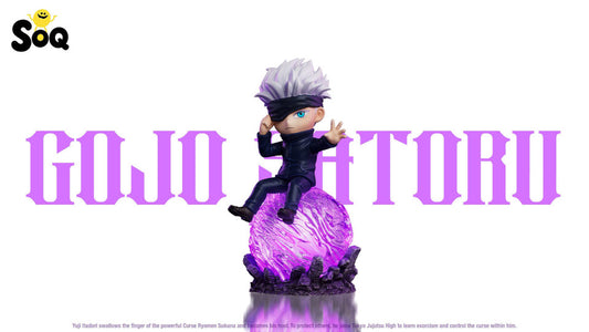[Pre-Order] SOQ Studio - Statue - Q ver Gojo with LED Jujutsu Kaisen