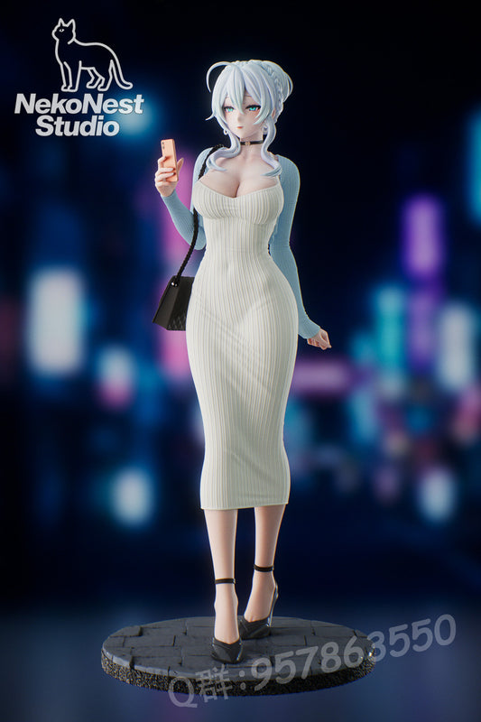 [Pre-Order] NekoNest Studio - Statue - Yukino Mifuyu Unsociable Widow Snow Woman and the Cursed Ring 2