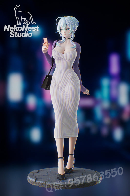 [Pre-Order] NekoNest Studio - Statue - Yukino Mifuyu Unsociable Widow Snow Woman and the Cursed Ring 2