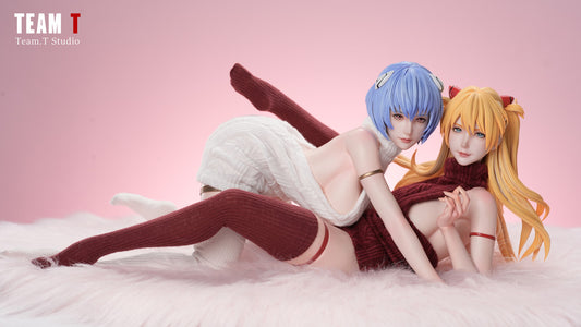 [Pre-Order] Team T Studio - Statue - Asuka X Rei Neon Genesis Evangelion