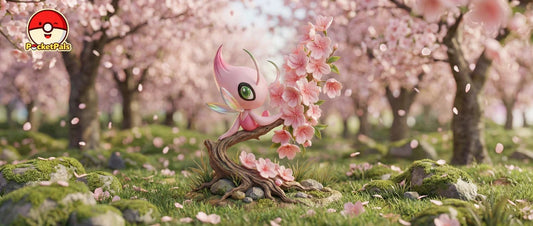 [Pre-Order] PocketPals Studio - Statue - Celebi Echo of Spacetime Pokémon