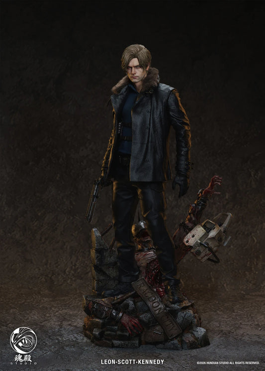 [Pre-Order] HunDian Studio - Statue - Leon Scott Kennedy Resident Evil