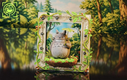 [Pre-Order] GEISHA Studio - Statue - My Neighbor Totoro - Totoro picture frame