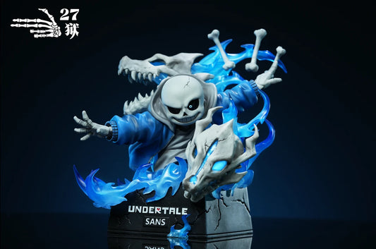 [Pre-Order] 27abyss Studio - Statue - Undertale SANS Bust with LED