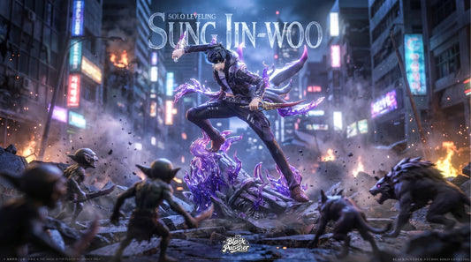 [Pre-Order] Black Panther Studio - Statue - Sung Jin Woo X Cha Hae In Solo Leveling