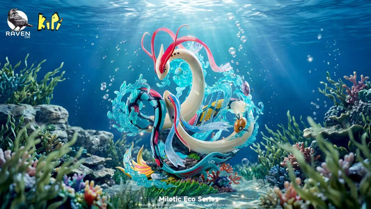 [Pre-Order Closed] RAVEN Studio X KiPi Studio - Statue - Milotic Ecology Pokémon