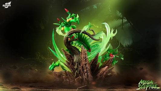 [Pre-Order] Sylph Studio - Statue - Evolution Series Sceptile Family Pokémon