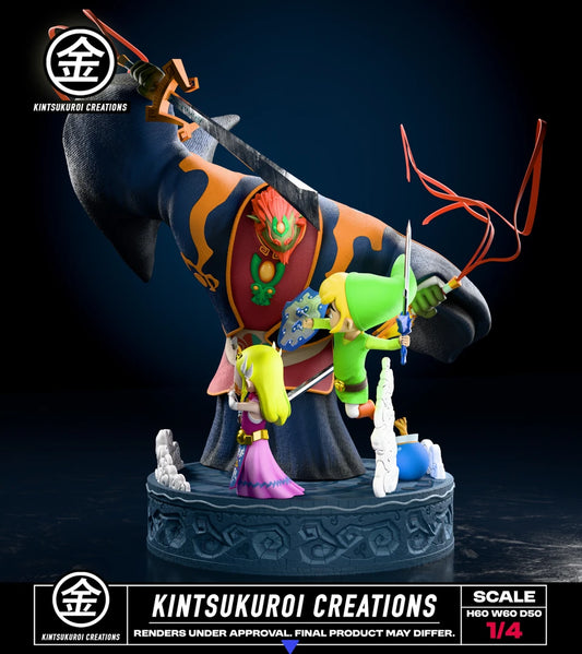 [Pre-Order] Kintsukuroi creations Studio - Statue - WIND WAKER FINAL BATTLE DIORAMA