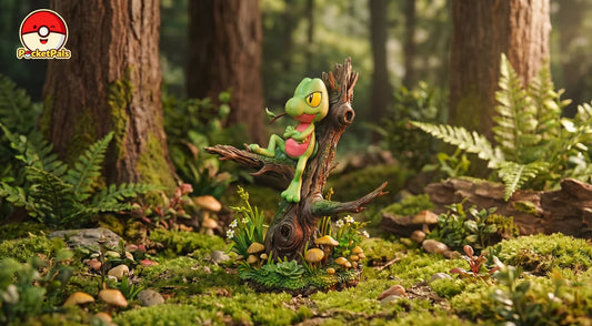 [Pre-Order] PocketPals Studio - Statue - Treecko Pokémon