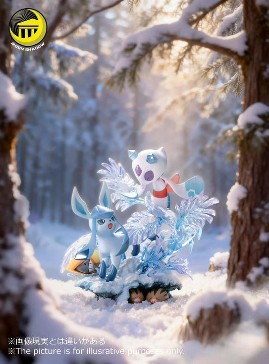 [Pre-Order] Moon Shadow Studio - Statue - Pokémon - Glaceon & Froslass