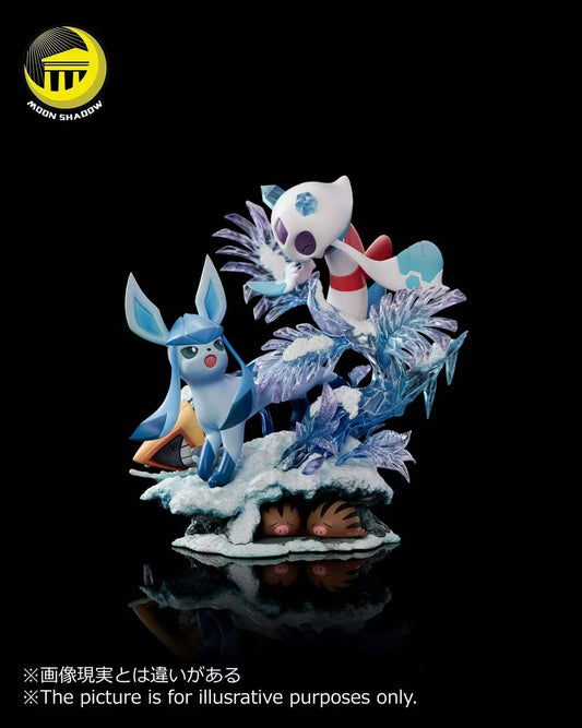 [Pre-Order] Moon Shadow Studio - Statue - Pokémon - Glaceon & Froslass