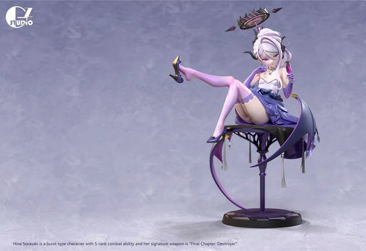 [Pre-Order] GZ Studio - Statue - Cocktail Dress Sorasaki Hina Blue Archive