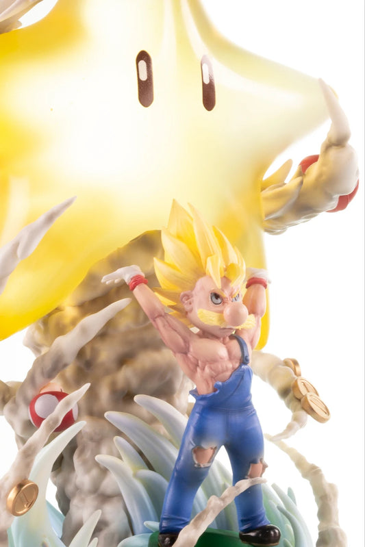 [Pre-Order] Chao She Studio - Statue - Super Mario - Super Saiyan Mario with LED
