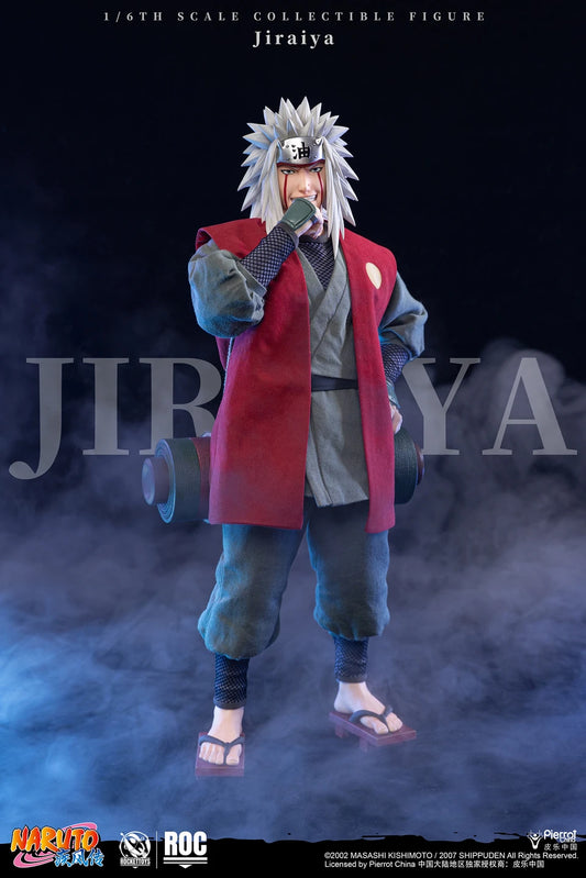 [Pre-Order] ROCKETTOYS Studio - Action Figure - Naruto Shippuden Jiraiya 1/6 Scale Action Figure ROC-019 No. ROC-020 (Licensed)