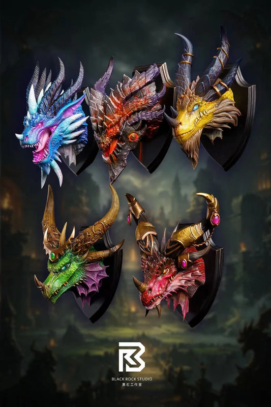 [Pre-Order] BR Studio - Statue - Five Dragon Aspects Fridge Magnet World of Warcraft