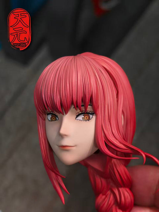 [Pre-Order] TY Studio - Statue - Chainsaw Man - Makima Head Sculpture DLC