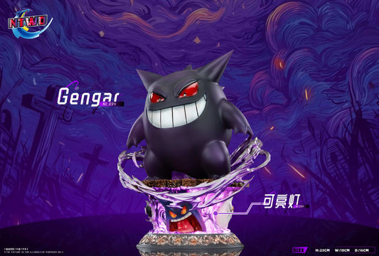 [Pre-Order] Ntwo Studio - Statue - Pokémon Black Gengar with LED