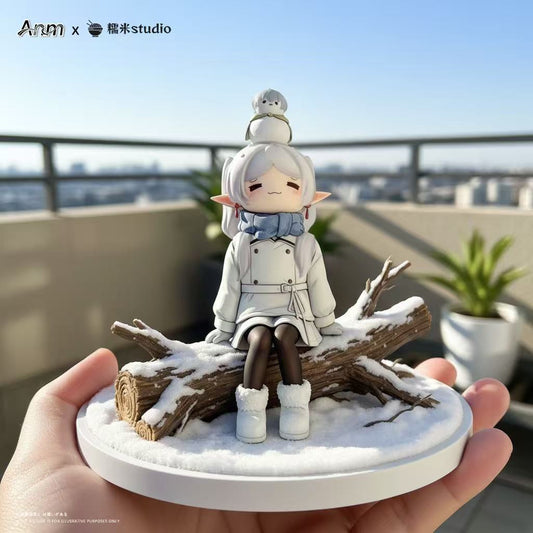 [Pre-Order] ANM Studio x Nuo Mi Studio - Statue - Desktop Series Snow Frieren Frieren: Beyond Journey's End