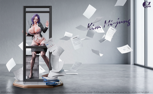 [Pre-Order] GZ Studio - Statue - Mi Jung king in Front of the Floor-to-Ceiling Window Brave New World