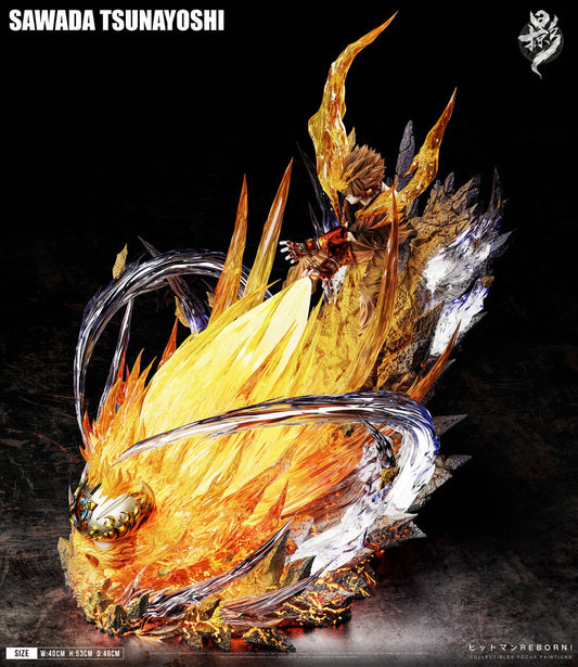 [Pre-Order] Lue Ying Studio - Statue - Legendary Collectible Light Sculpture Series 001 Shimon Family Arc Tsunayoshi Sawada